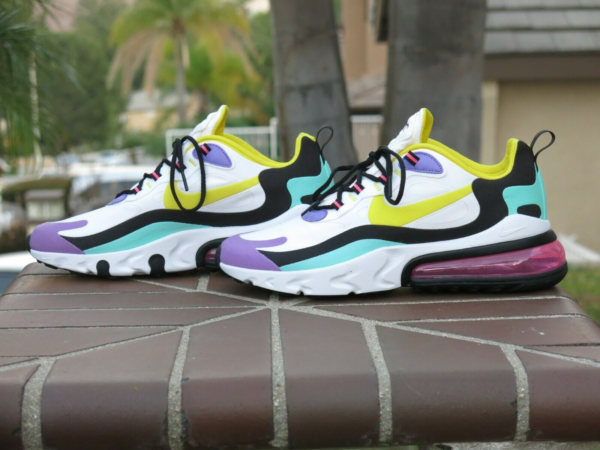 Giày Nike Air Max 270 React 'Bright Violet' AQ4971-101 - Ảnh 6