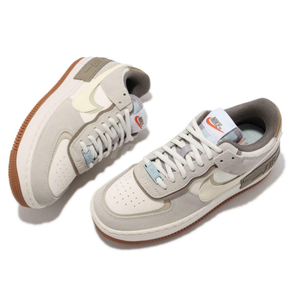 Giày Nike Wmns Air Force 1 Shadow 'Sail Pale Ivory' DO7449-111 - Ảnh 6