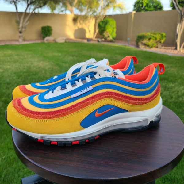 Giày Nike Air Max 97 SE 'Running Club Pollen Orange' DH1085-700 - Ảnh 3