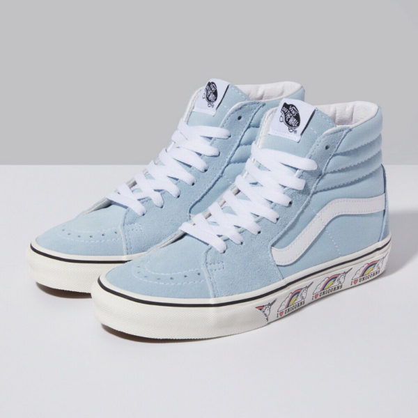 Giày Vans SK8-Hi Skate 'Cool Blue' VN0A5HXV5O5 - Ảnh 2