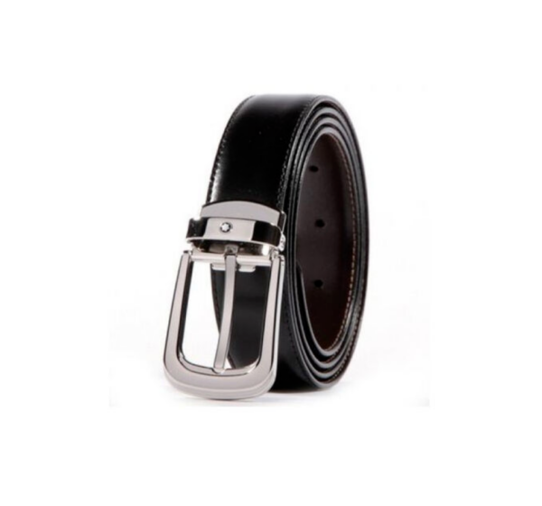 Dây Lưng Montblanc Contemporary Line Men's Reversible Leather Belt 106603 - Ảnh 3