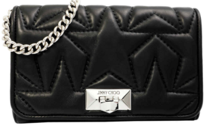 Ví Jimmy Choo Helia Quilted 'Black' 191-HELIA-CLUTCH-TMN