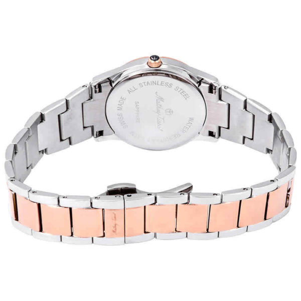 Đồng Hồ Mathey Tissot Elisa 'White Rose Gold' D2111BI - Ảnh 3