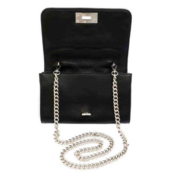 Ví Jimmy Choo Helia Quilted 'Black' 191-HELIA-CLUTCH-TMN - Ảnh 2