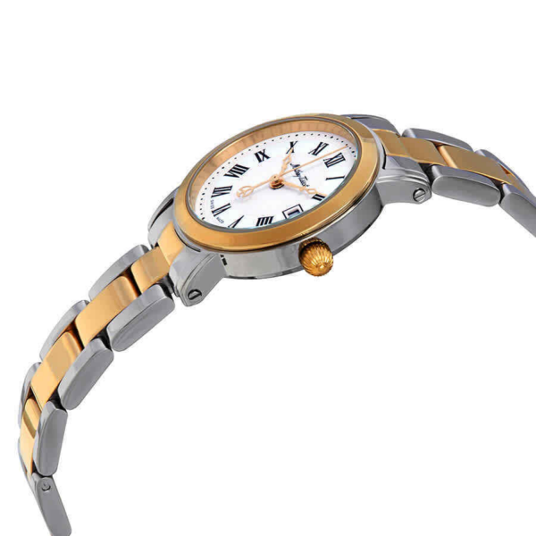 Đồng Hồ Mathey Tissot City 'Silver Gold' D31186MBR - Ảnh 2
