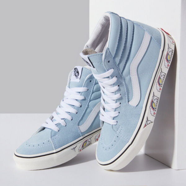 Giày Vans SK8-Hi Skate 'Cool Blue' VN0A5HXV5O5 - Ảnh 3