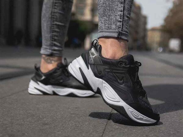 Giày Nike Wmns M2K Tekno 'Black Oil Grey' BQ3378-002 - Ảnh 6