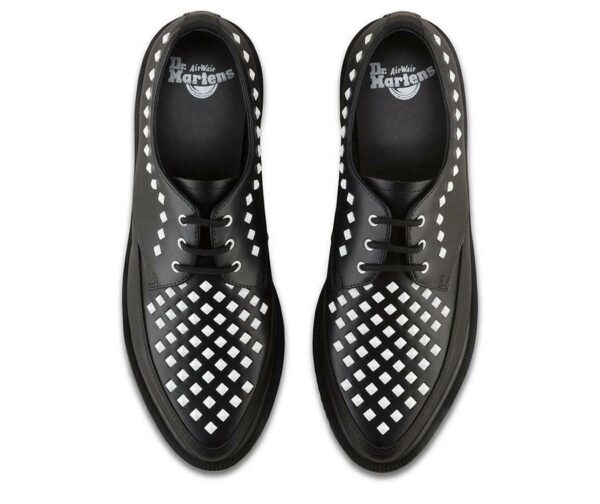 Giày Dr. Martens Willis Stud Black Smooth Leather 23479001 - Ảnh 2