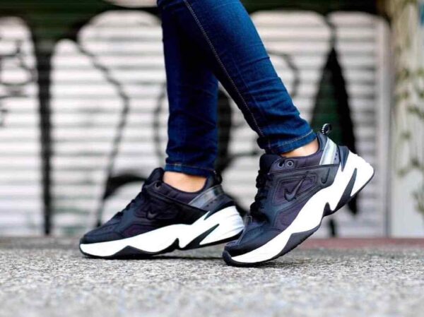 Giày Nike Wmns M2K Tekno 'Black Oil Grey' BQ3378-002 - Ảnh 7