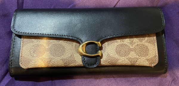 Ví Coach Tabby Signature 'Canvas Black' 4V5P7M6412 - Ảnh 5