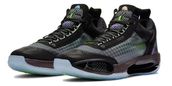 Giày Air Jordan 34 GS 'Halftone Dots' BQ3384-013 - Ảnh 2