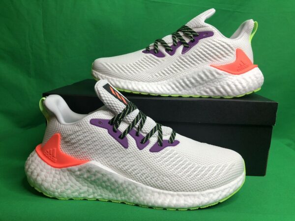 Giày Adidas AlphaBoost 'White Signal Green' FW4543 - Ảnh 2