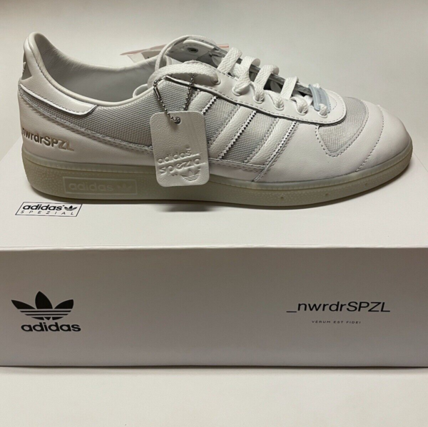 Giay Adidas Wilsy SPZL x New Order 'White Grey' FX1056