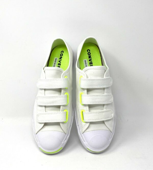 Giày Converse Jack Purcell Low Easy-On 'White Ghost Green' 168137C - Ảnh 4