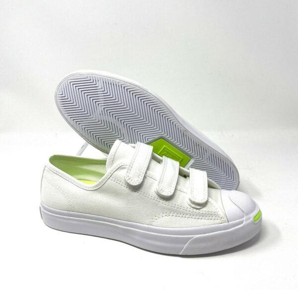 Giày Converse Jack Purcell Low Easy-On 'White Ghost Green' 168137C - Ảnh 8