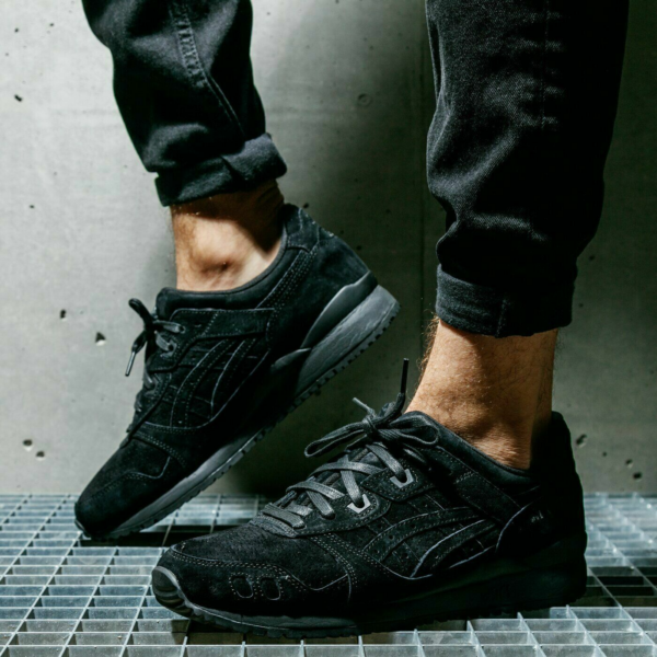 Giày Asics Gel Lyte 3 OG 'Triple Black' 1201A257-001 - Ảnh 2