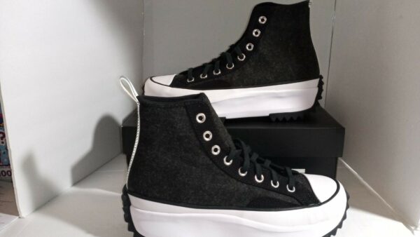 Giày Converse Run Star Hike High 'Black Ice Black Silver' 169437C - Ảnh 7