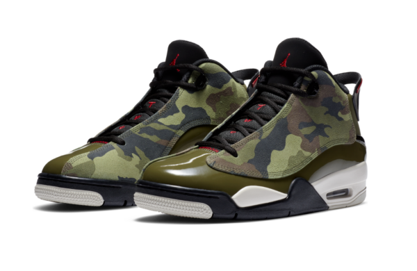 Giày Nike Jordan Dub Zero 'Olive Camo' 311046-200 - Ảnh 2
