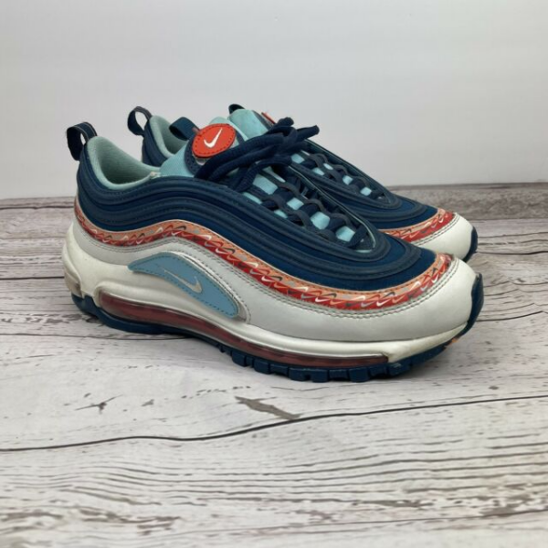 Giày Nike Air Max 97 GS 'Swoosh Chain' CQ4818-400 - Ảnh 4
