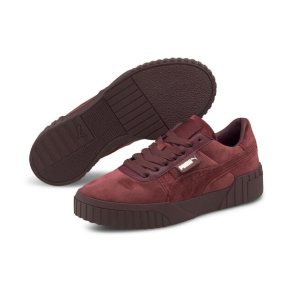 Giày Puma Wmns Cali 'Burgundy Velour' 375837-01 - Ảnh 3