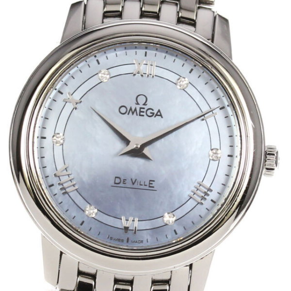 Đồng Hồ Omega De Ville Prestige 'Blue' 424-10-27-60-57-001 - Ảnh 2