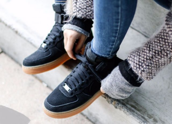 Giày Nike SF Air Force 1 High 'Black Gum' AA1128-001 - Ảnh 6