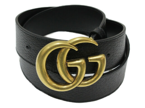 Thắt Lưng Gucci 21FW GG Gold Buckle Belt 406831-DJ20T-1000 - Ảnh 3