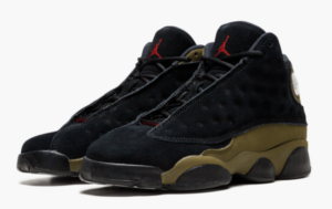 Alternative view of Giày Nike Air Jordan 13 Retro BG 'Olive' 884129-006