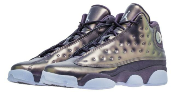 Giày Nike Air Jordan 13 Retro Premium HC GS 'Dark Raisin' AA1236-520 - Ảnh 2