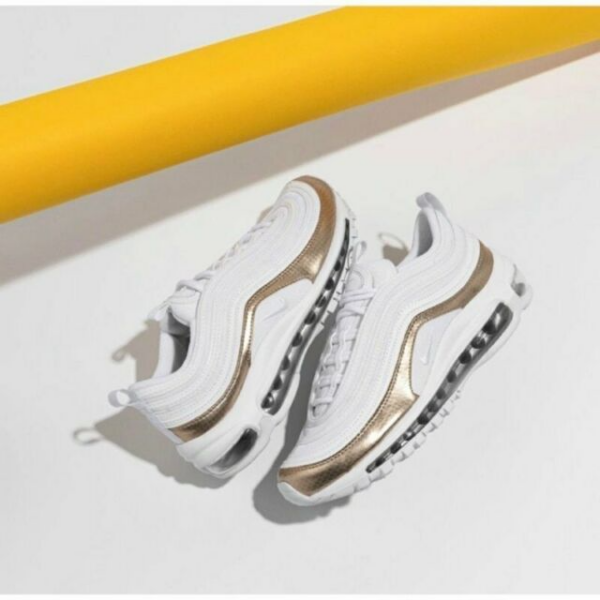 Giày Nike Air Max 97 GS 'Bronze Scale' BV0049-100 - Ảnh 6