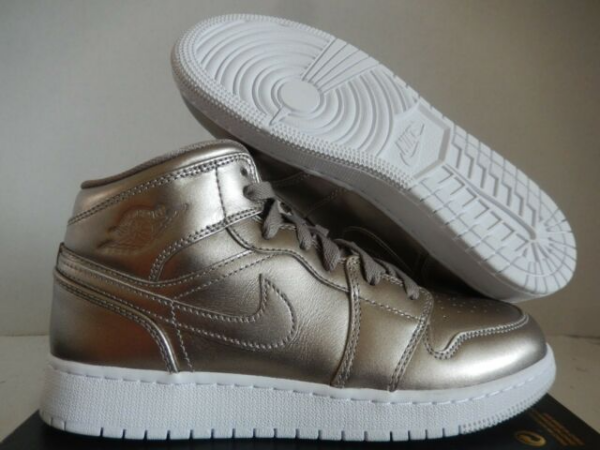 Giày Nike Air Jordan 1 Mid SE GS 'Sepia Stone' AV5174-200 - Ảnh 5