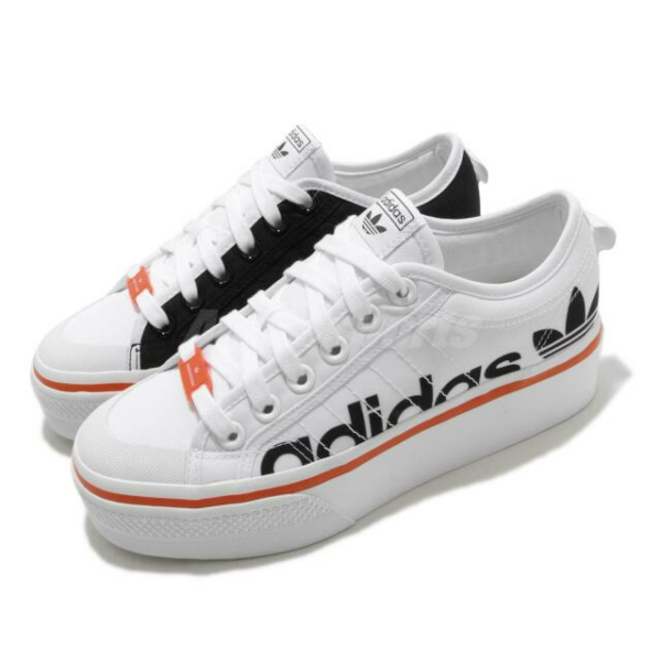 Giày Adidas Wmns Nizza Platform 'White Black' S42603 - Ảnh 2
