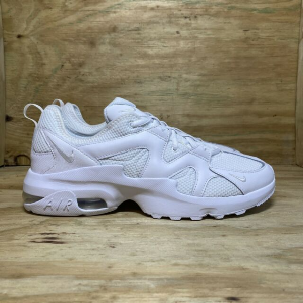 Giày Nike Wmns Air Max Graviton 'Triple White' AT4404-100 - Ảnh 3
