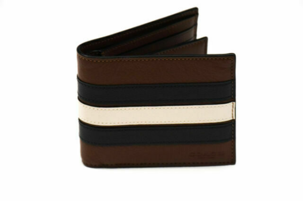 Ví Coach 3 In 1 Wallet With Varsity Stripe F24649 - Ảnh 2
