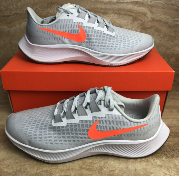 Giày Nike Air Zoom Pegasus 37 'Pure Platinum Hyper Crimson' BQ9646-012 - Ảnh 2