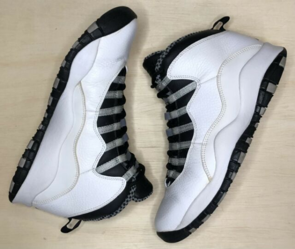 Giày Nike Air Jordan 10 Retro 'Steel' 2013 310805-103 - Ảnh 5