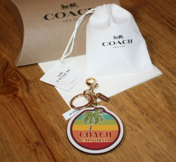 Móc Khóa Coach California Bag Charm F35486 - Ảnh 3