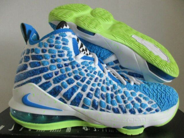 Giày Nike LeBron 17 GS 'Sprite' BQ5594-434 - Ảnh 2