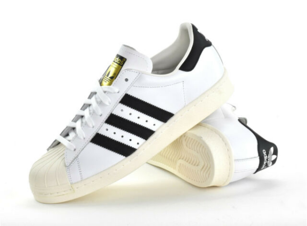 Giày Adidas Superstar 80s 'White Black' G61070 - Ảnh 3