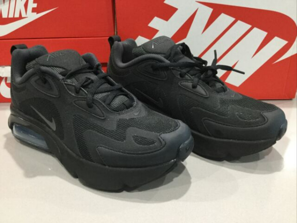 Giày Nike Air Max 200 GS 'Black' AT5627-001 - Ảnh 5