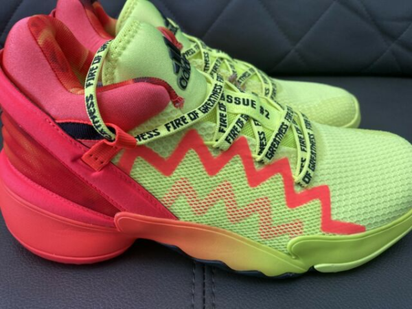 Giày Adidas D.O.N. Issue #2 'Fire of Greatness' H67570 - Ảnh 4