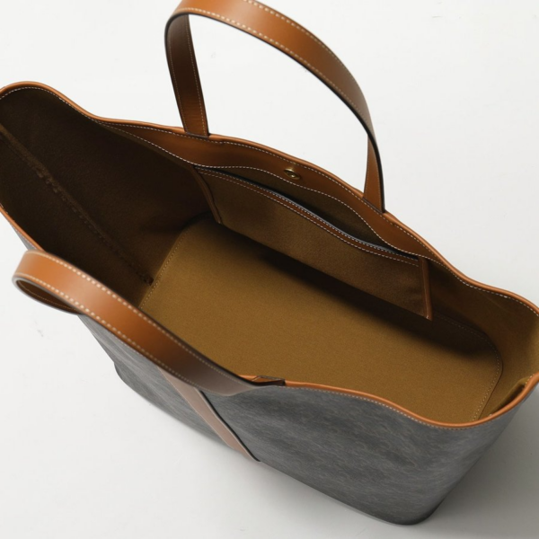 Túi Celine Medium Cabas In Triomphe Canvas Tan 191112CAS-04LU - Ảnh 4