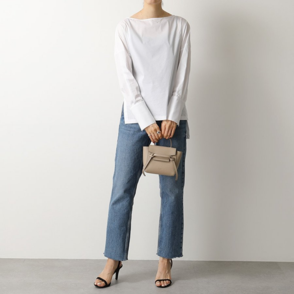 Túi Celine Pico Belt Bag In Grained Calfskin Light Taupe 194263ZVA-18LT - Ảnh 7
