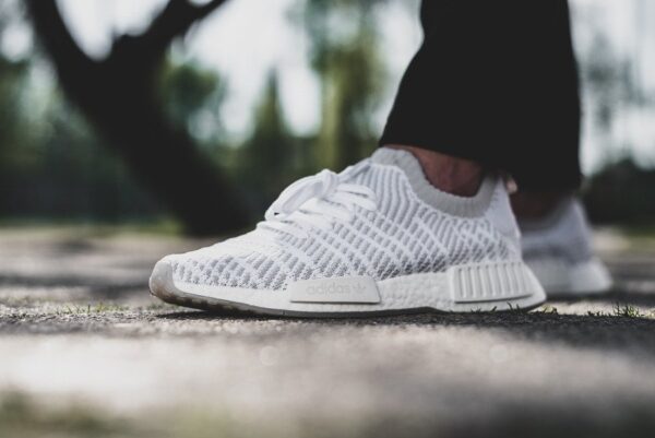 Giày Adidas NMD R1 STLT Primeknit 'Flat White CQ2390 - Ảnh 3