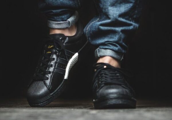 Giày Adidas Superstar Boost 'Core Black' BB0186 - Ảnh 5