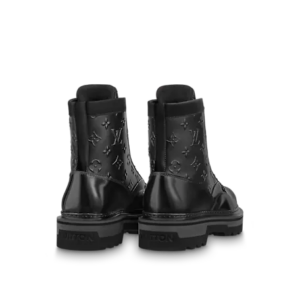 Alternative view of Giày Louis Vuitton Lv Ranger Ankle Boots Black 1A9FDN