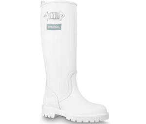 Giày Louis Vuitton Territory Flat High Boots White 1A9H2G