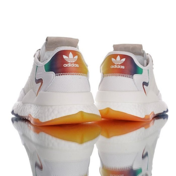 Giày Adidas Nite Jogger 2020 Boost Cloud White Rainbow FV4544 - Ảnh 3