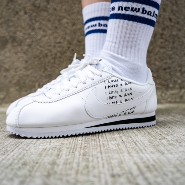 Giày Nike Nathan Bell x Classic Cortez 'White' BV8165-100 - Ảnh 5