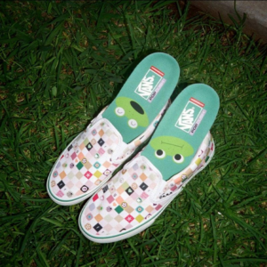 Giay Vans Skate Slip-On LTD Frog Skateboards VN0A5HF43OI